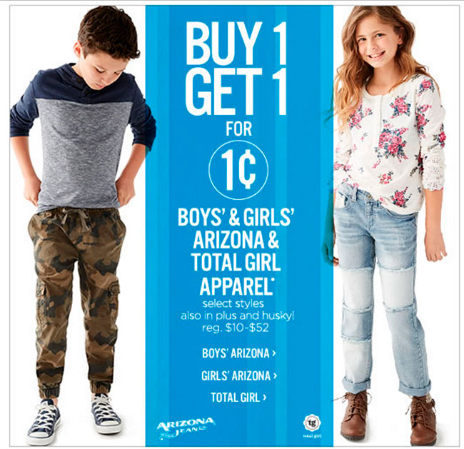 JCPenney Arizona Promotion