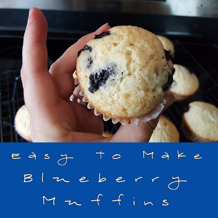 Easy Blueberry Muffins Recipe