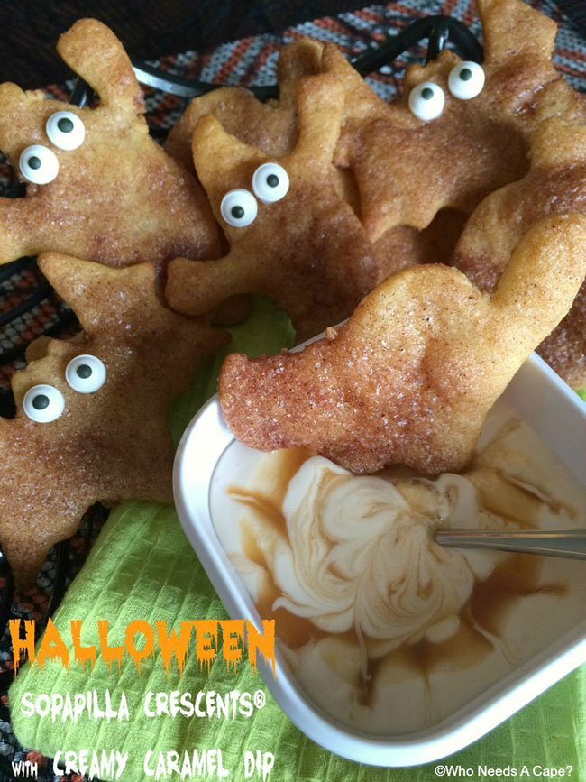 Halloween Sopapilla Crescents