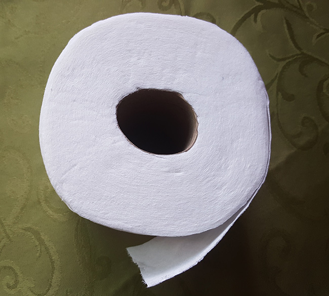 Roll of Charmin Essentials Soft