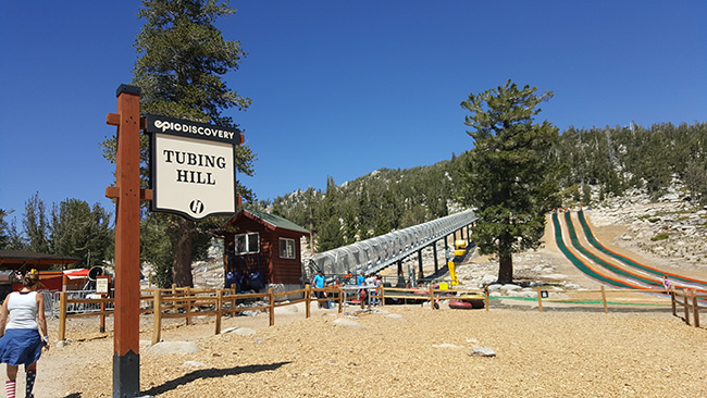 Tubing Hill at Epic Discovery