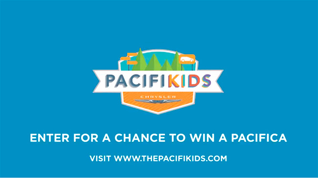 Enter To WIN a 2017 Chrysler Pacifica #Pacifikids