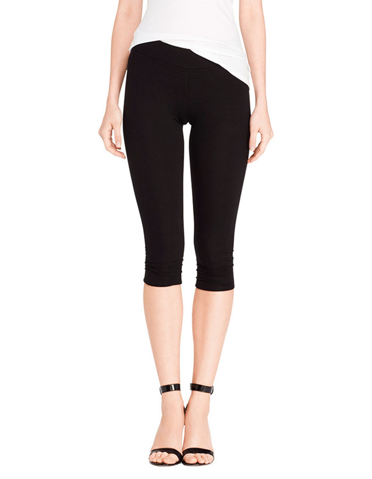 Cropped Yoga Rib Legging - ATM Collection