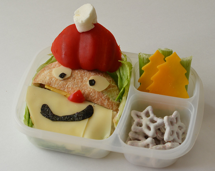 Santa Bento Box Meal