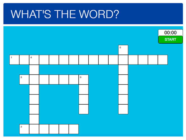 United Healthcare - What's The Word Crossword Puzzle