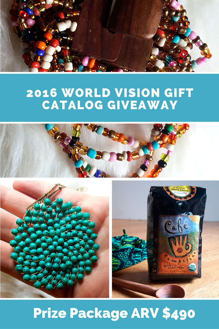 2016 World Vision Gift Catalog Giveaway