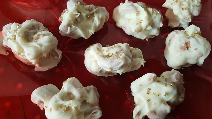 Crockpot Chocolate Clusters