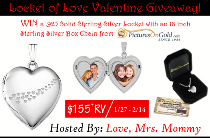 Locket Of Love Valentine Giveaway