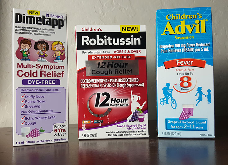 Pfizer Pediatric Products For Colds, Cough & Fever
