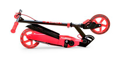 Y Flyer Scooter Folded