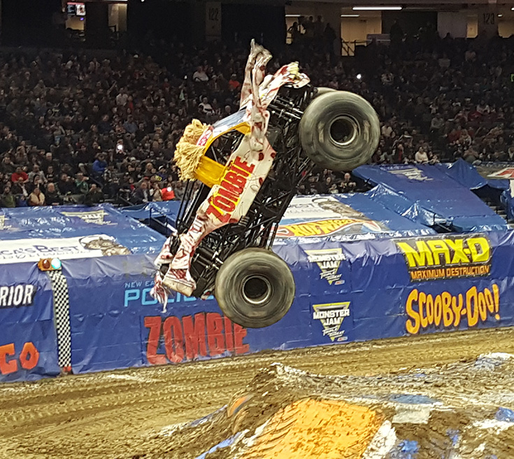 Zombie Monster Truck at Monster Jam Sacramento