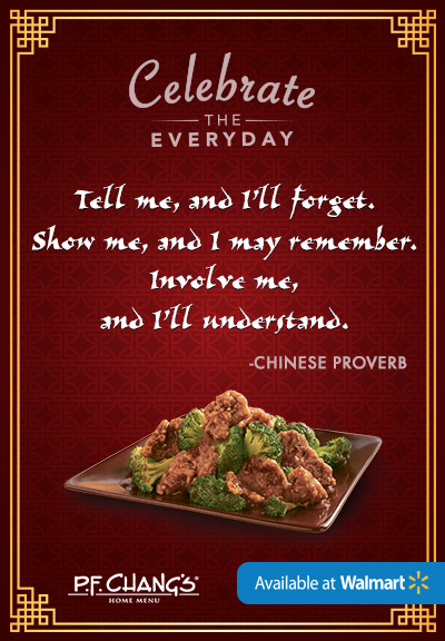P.F. Changs Celebrate The Everyday