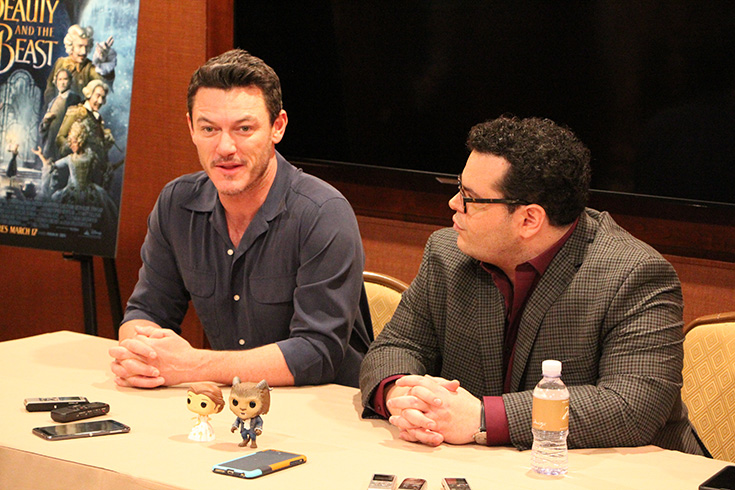 Beauty and the Beast Interview with Luke Evans and Josh Gad
