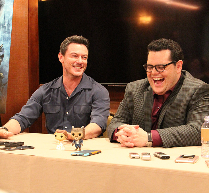 Exclusive Beauty And the Beast Interview With Luke Evans & Josh Gad