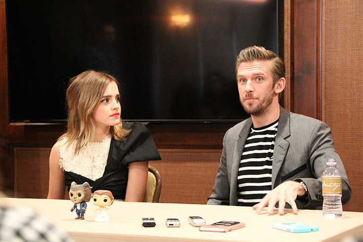 Exclusive Beauty And the Beast Interview With Emma Watson & Dan Stevens