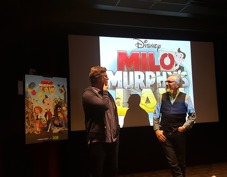 Milo Murphy's Law Creators Dan Povenmire and Jeff "Swampy' Marsh