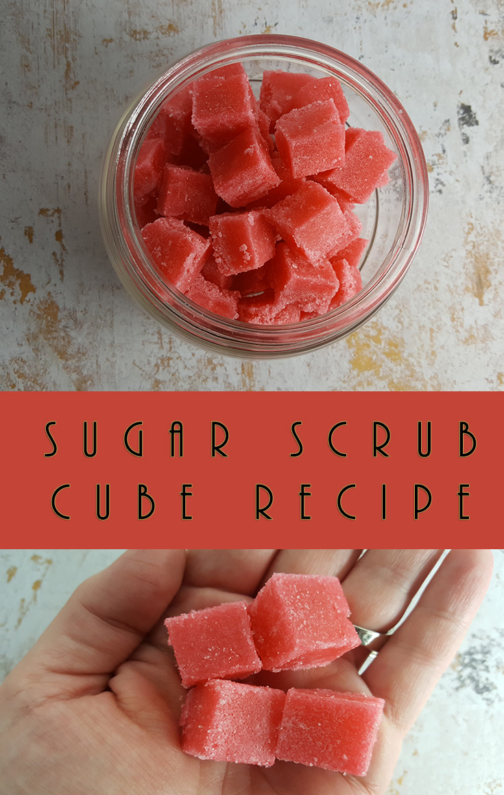 Sugar Scrub Cube Recipe