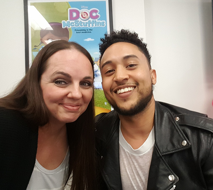 Tahj Mowry & Stefani Tolson at Baby Daddy 'Baby Shower Themed" Lunch
