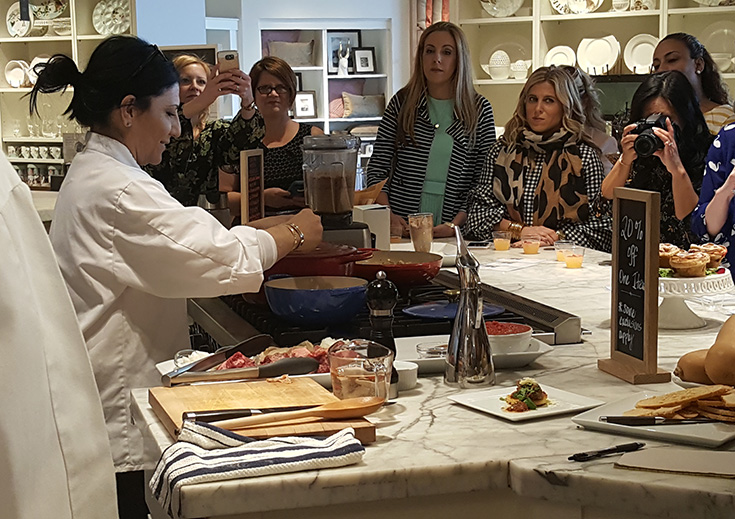 Williams Sonoma Beauty and the Beast Cooking Demo