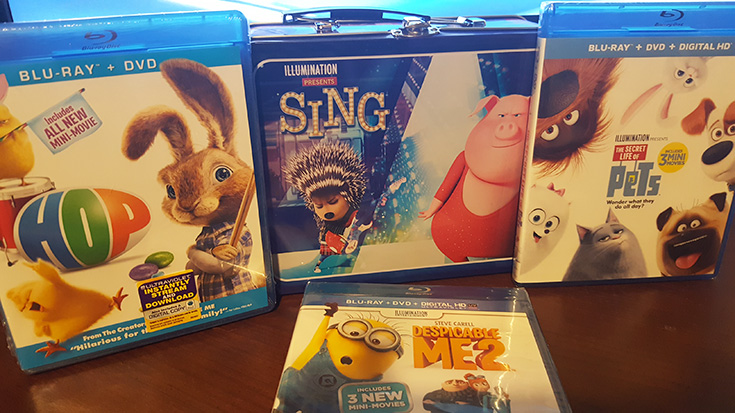 Best Buy Family Movies & FREE Sing Lunchbox & Gift Card Deal 