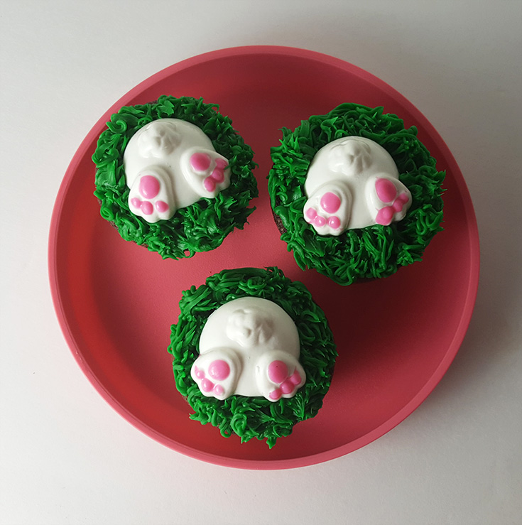 bunny butt cupcake recipe