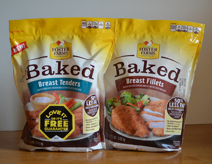 New Foster Farms Baked Never Fried Chicken