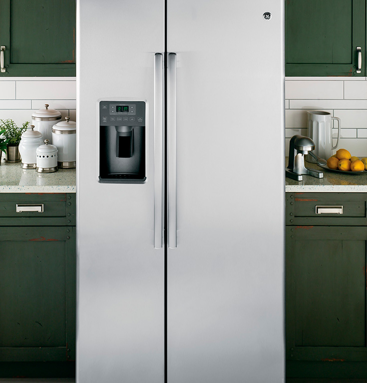 GE Stainless Steel Refrigerator