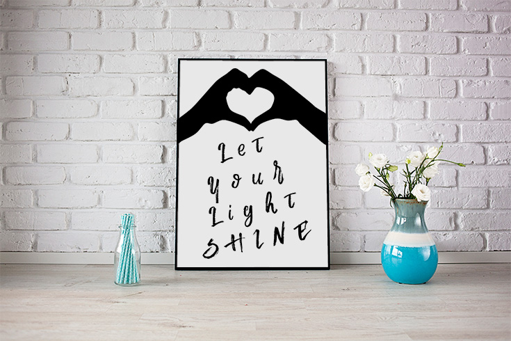 Let Your Light Shine Printable