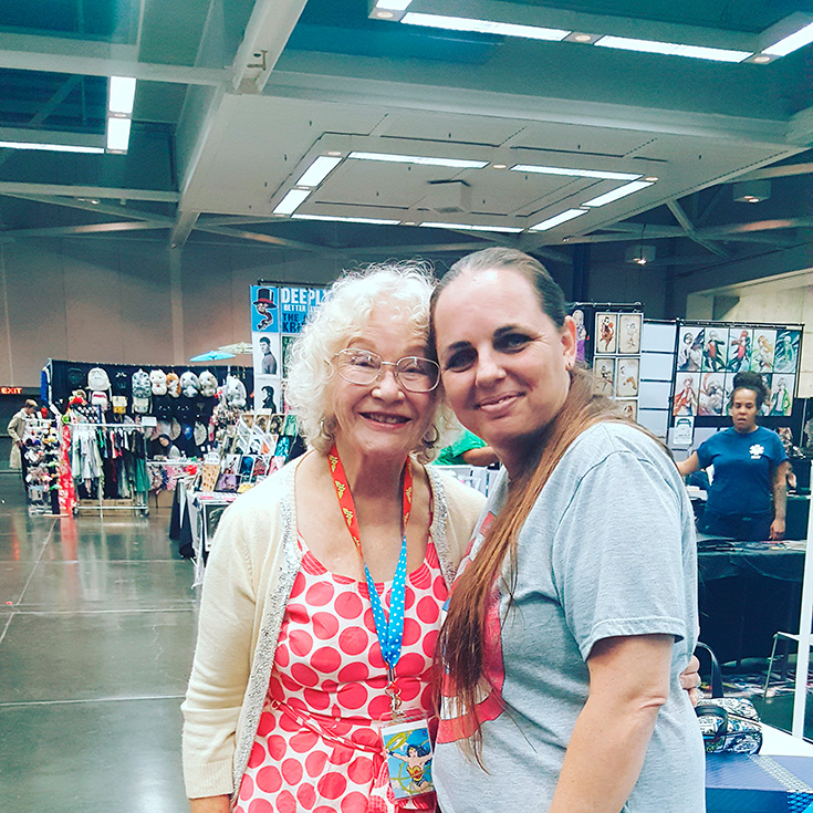 Wonder Woman Artist Trina Robbins & Stefani Tolson