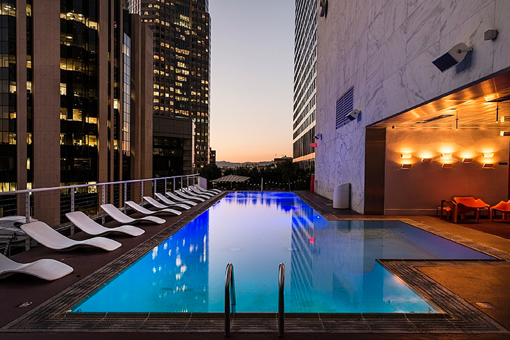 Date Night Idea - Rooftop Pool