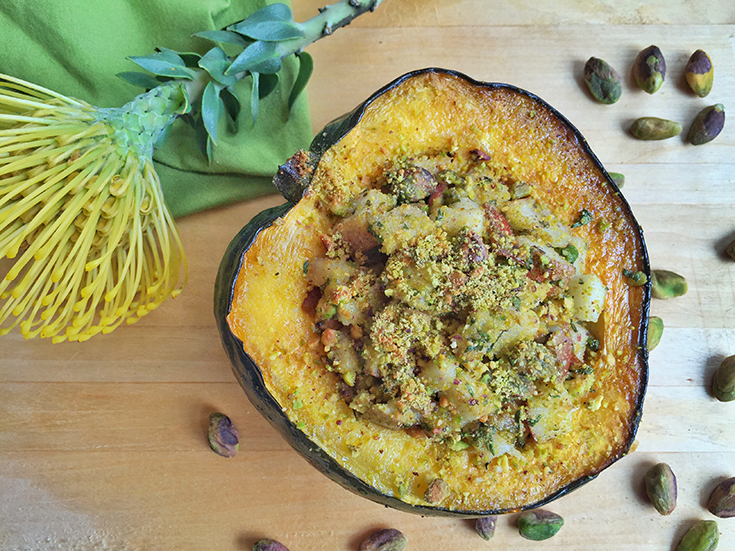 Stuffed Baked Acorn Squash Recipe