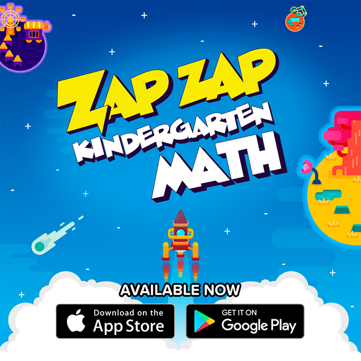 Zap Zap Kindergarten Math App