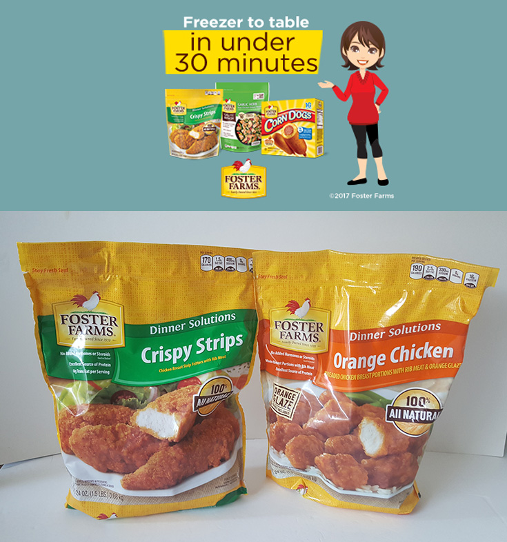 30 Minute Or Less Dinner Solutions With Foster Farms 