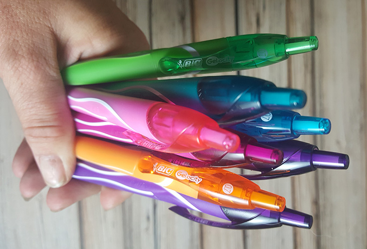 BIC® Gel-ocity® Quick Dry gel pens