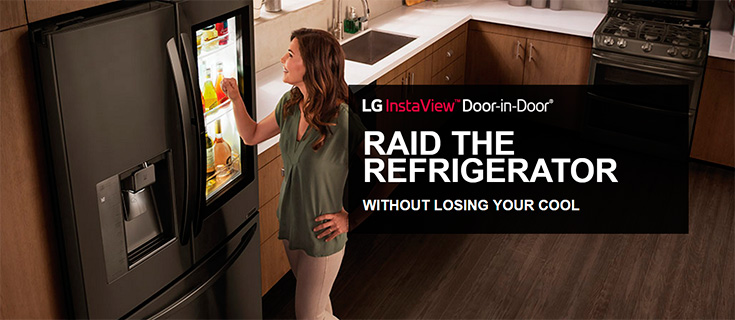 LG InstaView Door In Door Refrigerator