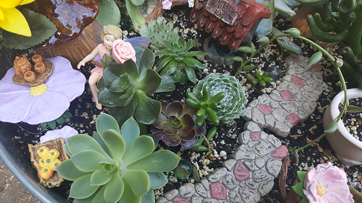 DIY Fairy Garden With Flower Fairies Secret Garden