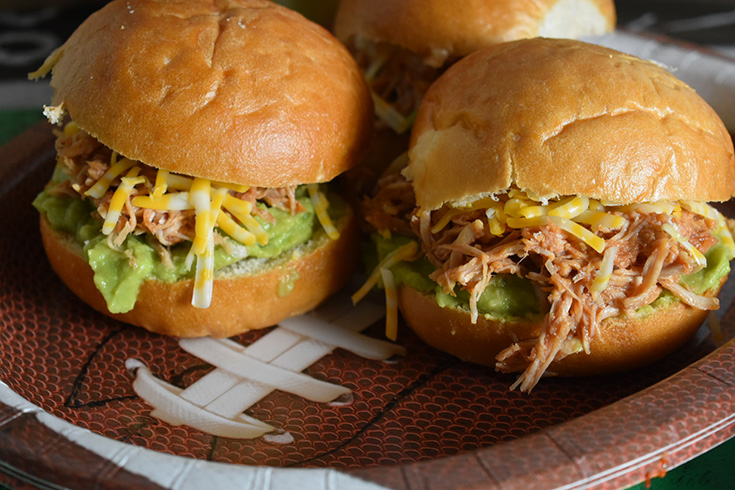 Foster Farms Shredded Chicken Sliders