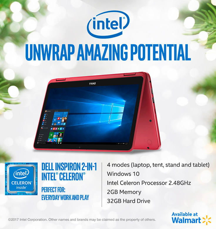 Dell Inspiron 11 2-in-1, Intel® Celeron®