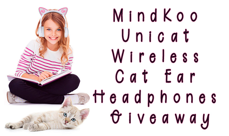 MindKoo Unicat Wireless Cat Ear Headphones Giveaway