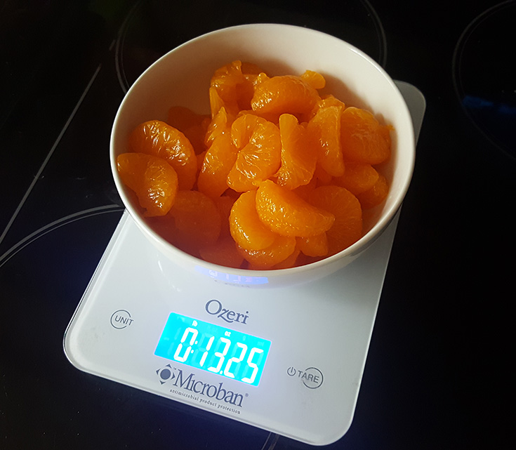 Ozeri Touch II Digital Kitchen Scale