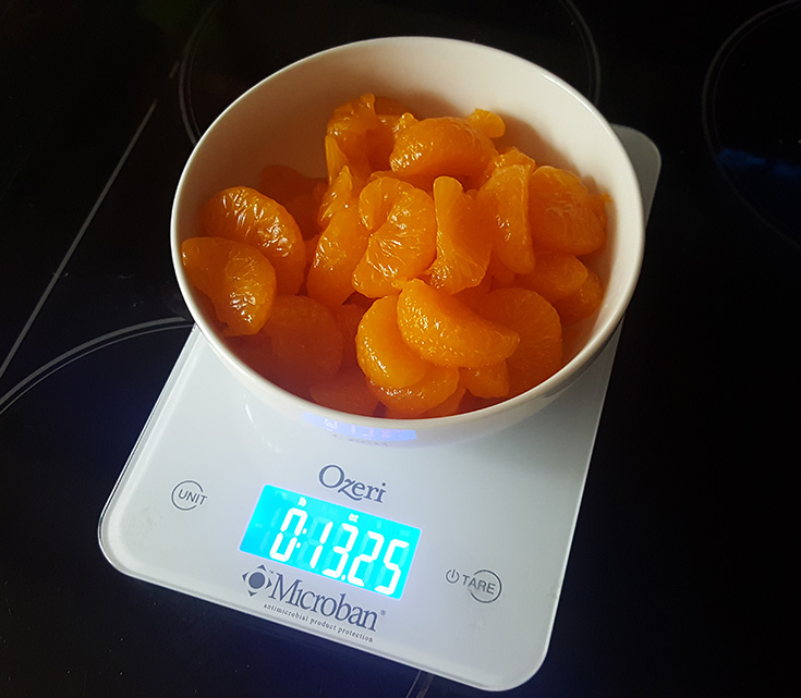 Ozeri touch ii hotsell digital kitchen scale