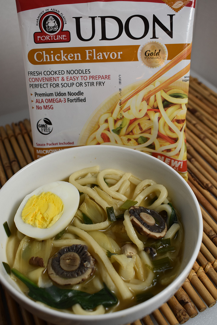 Mushroom & Artichoke Udon Soup Recipe