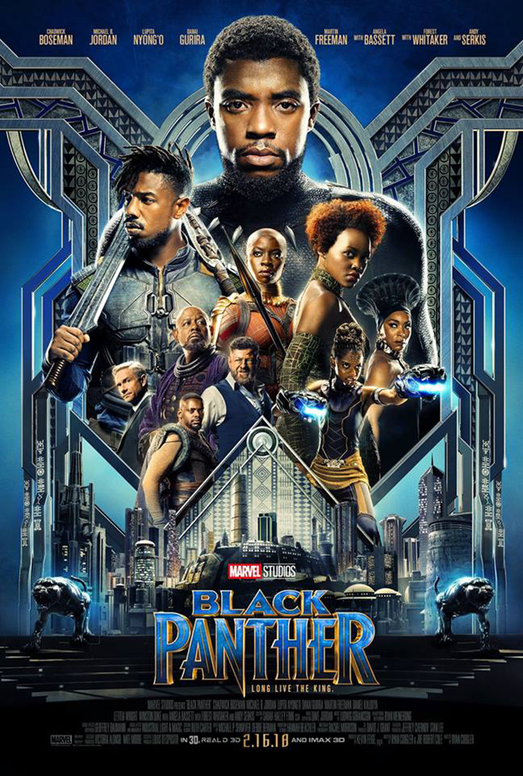 Marvel Black Panther Movie Poster