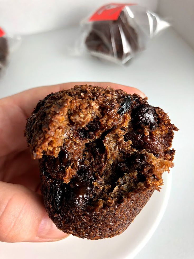 Mighty Kong Cherry Chocolate Bran Muffins