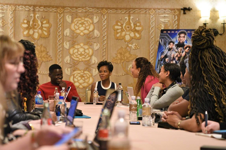 Black Panther Exclusive Interview With Daniel Kaluuya & Letitia Wright