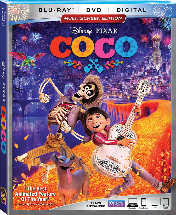 Disney Pixar Coco Blu-ray