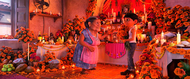 Pixar Coco's Miguel & Mama Coco