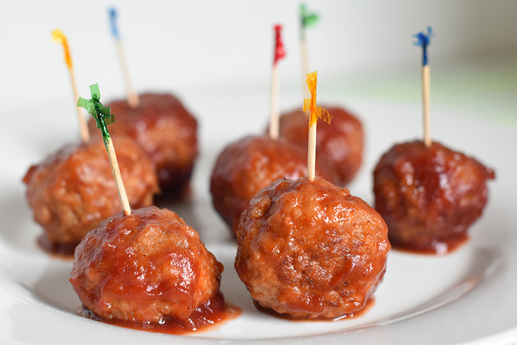 Cranberry Turkey Meatballs