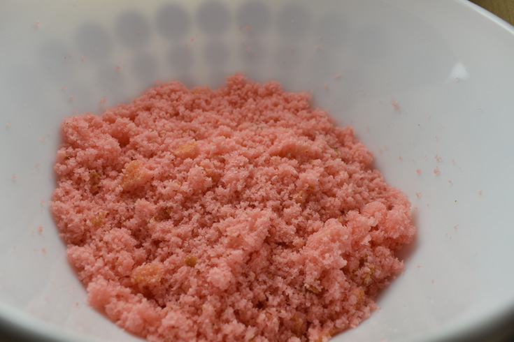 Crumbled Strawberry Cake Mix