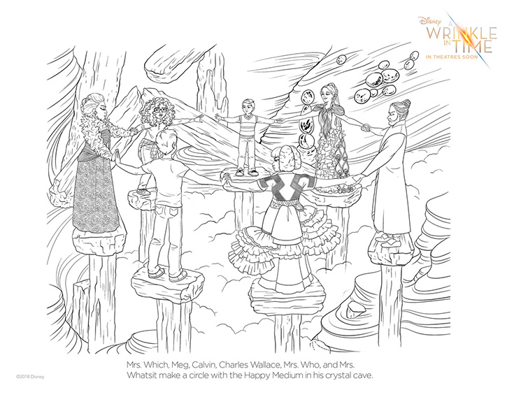 Free A Wrinkle In Time Coloring Pages #4